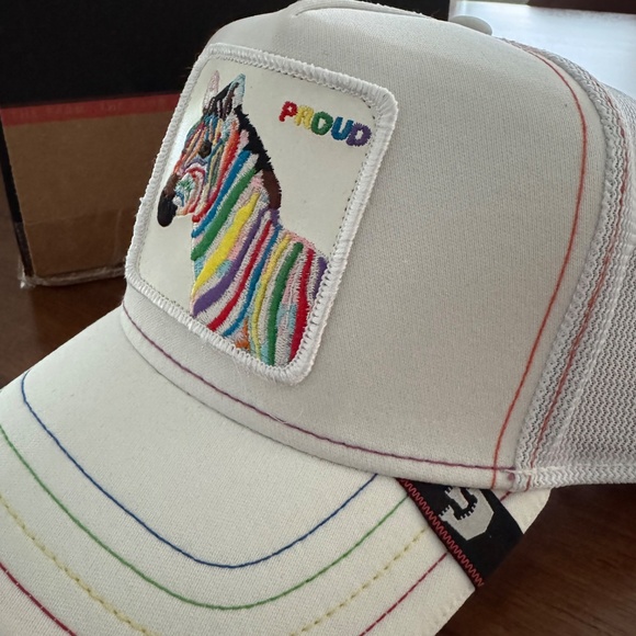 RARE Goorin Bros. PRIDE trucker hat from The Farm - Limited Edition - Picture 5 of 6